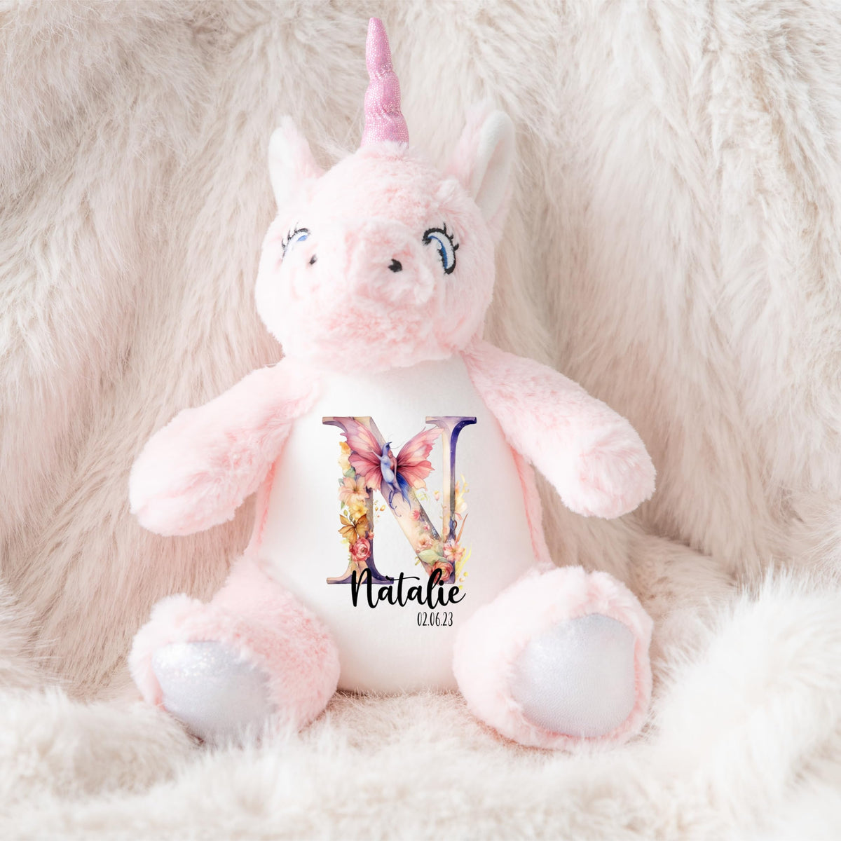 Personalised Bunny Rabbit Teddy with Name