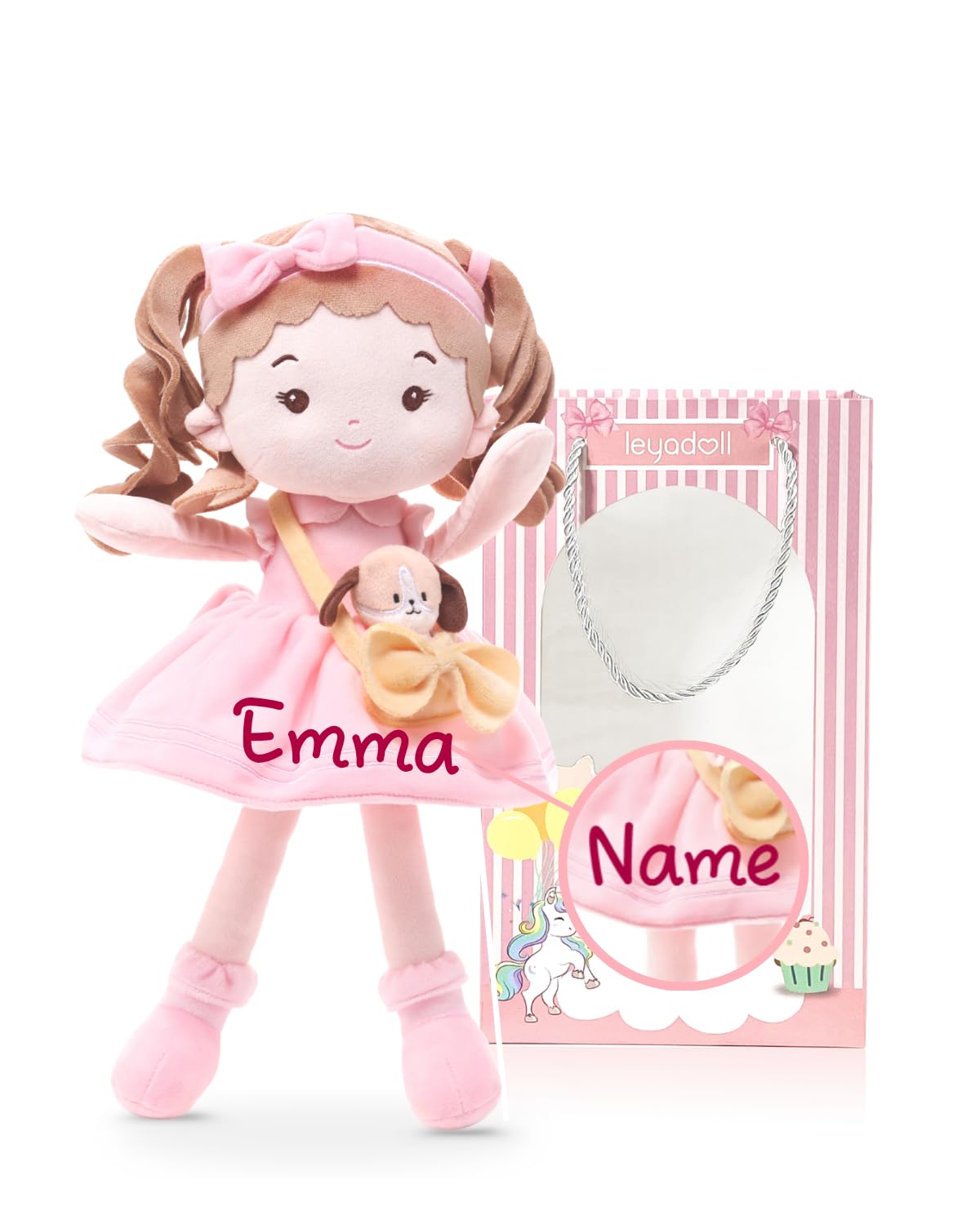 Personalized Soft Baby Doll 16"