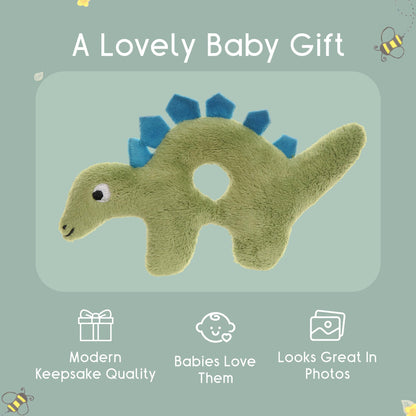 Soft Plush Baby Rattle Toy