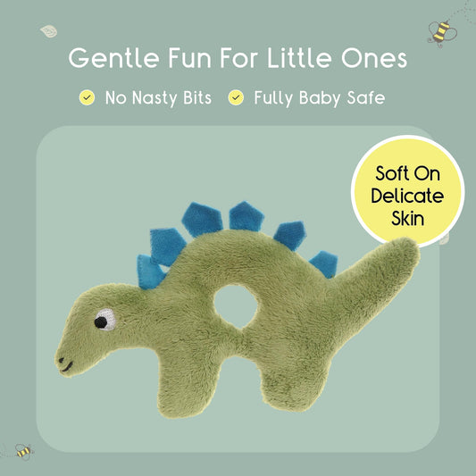 Soft Plush Baby Rattle Toy