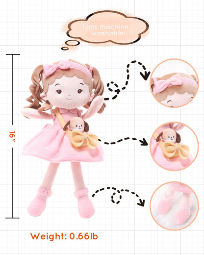 Personalized Soft Baby Doll 16"